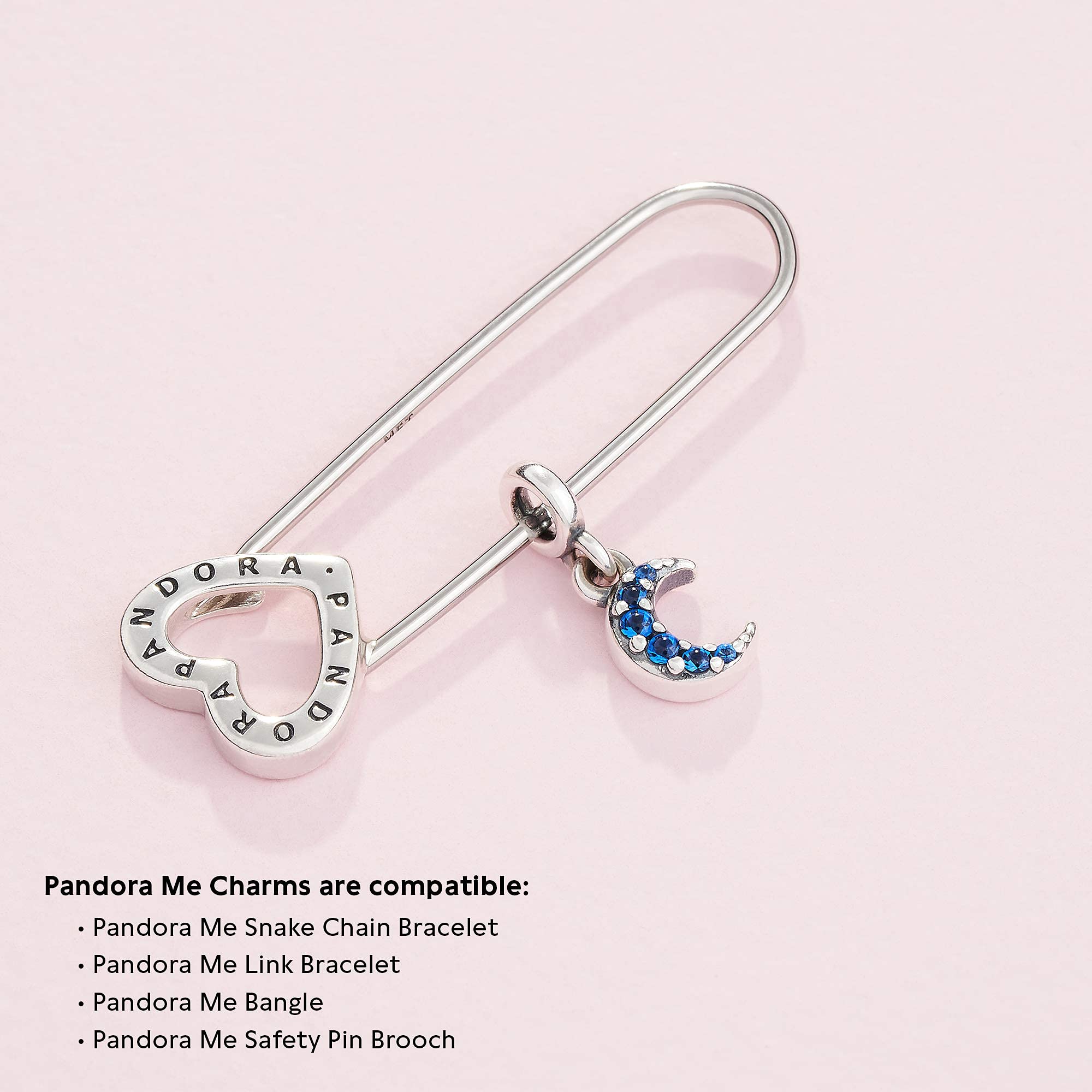 PANDORA ME Kraft des Mondes Mini-Dangle aus Sterling Silber; nur kompatibel Me Armbändern