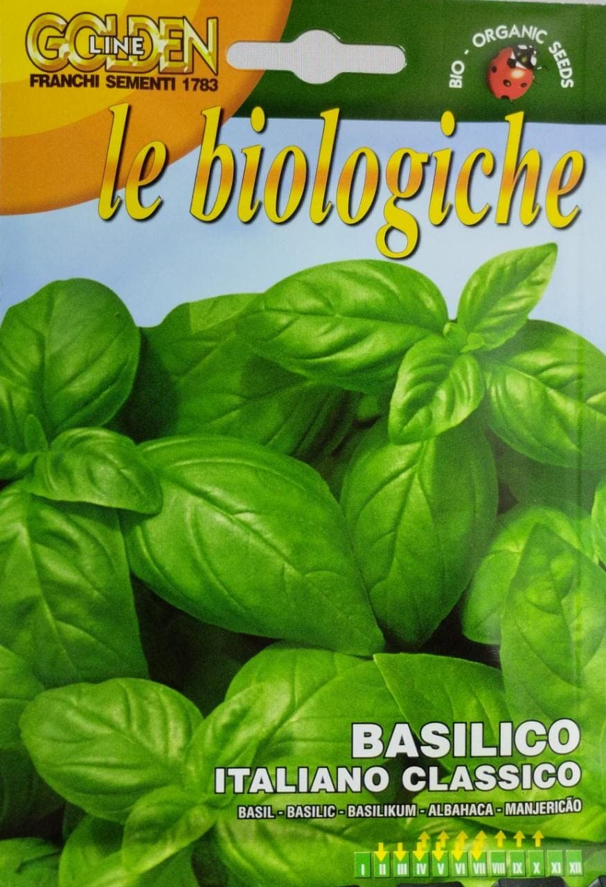 Franchi Sementi Golden Bio-Organic Basil Seeds
