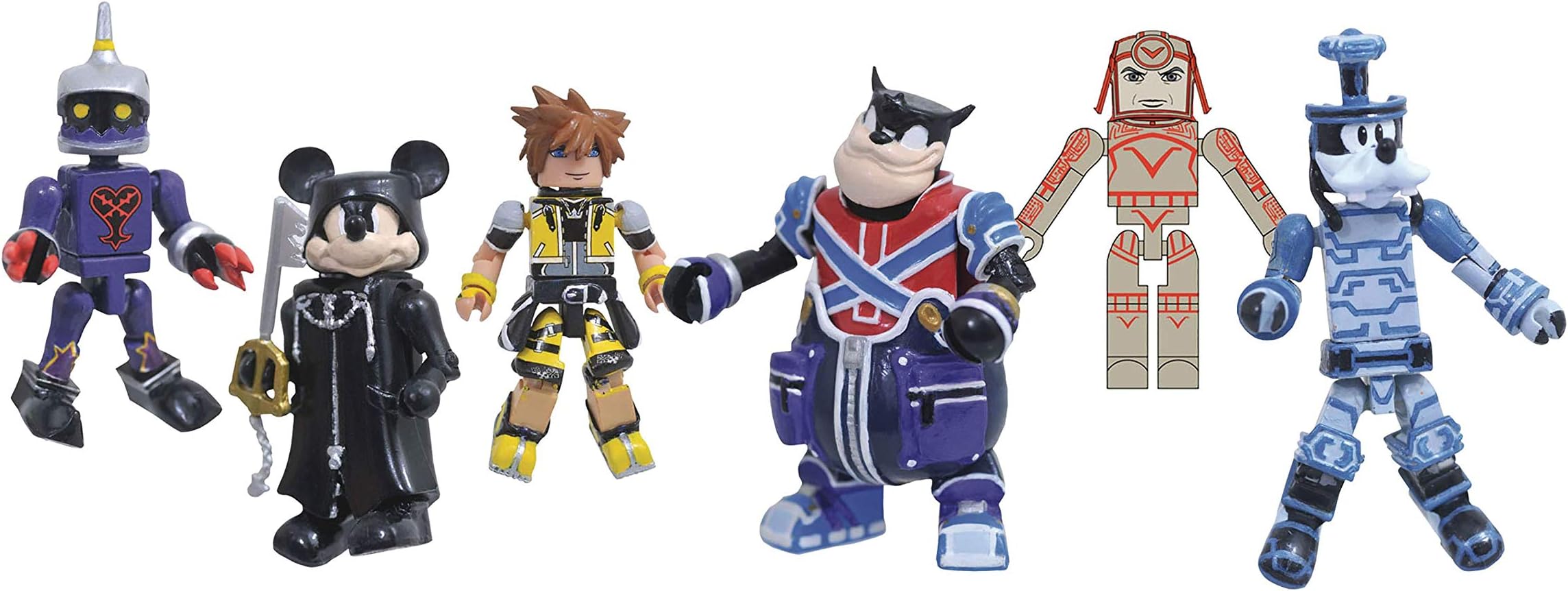 Kingdom Hearts Minimates Series 2 Two Pack Set of 3 Diamond Select