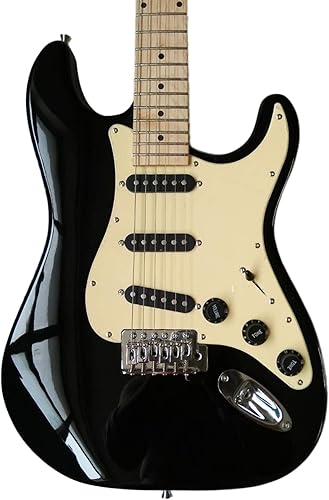 Miniatura 5 de Metallor - Pastillas de bobina única para guitarras Strat Style izquierda y derecha (3 unidades), color negro