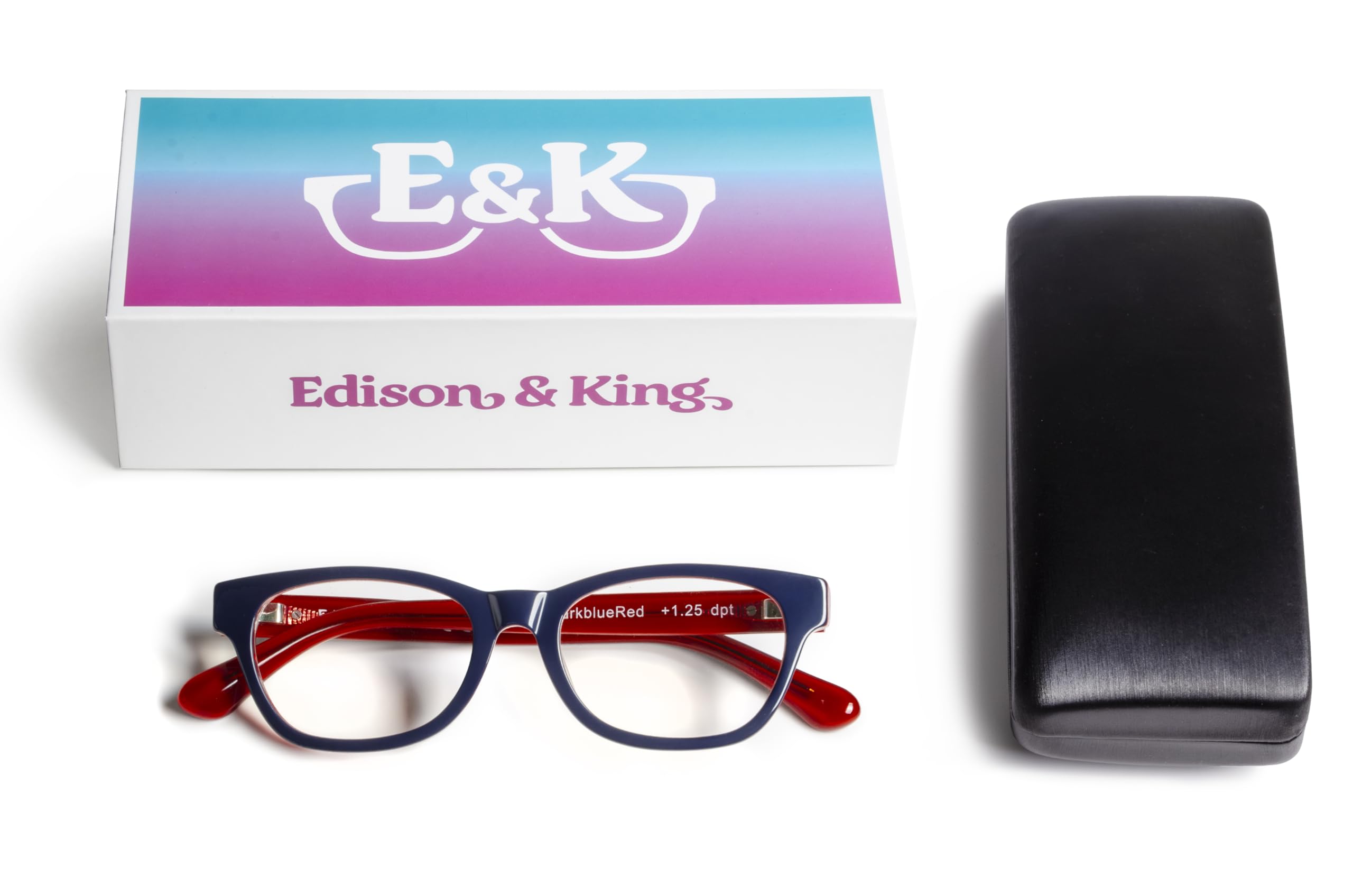 Edison & King Occhiali da Lettura "Endless" con Lenti Premium
