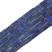 Vista 30 de Cuentas de tubo de turquesa africana natural Cilindro 2x4mm 38cm/hebra Cuentas de piedra para hacer joyas