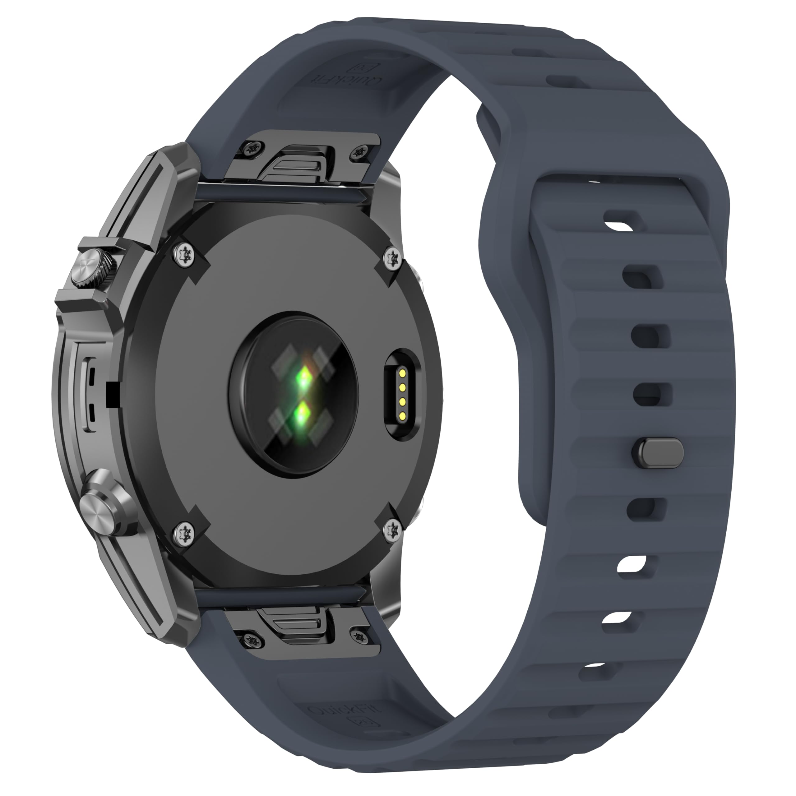 Shecret Strap for Garmin, Silicone Quick Fit Watch Strap for Garmin Fenix/Forerunner/Approach/MARQ/Quatix/Descent/Tactix/D2 Series, Sport Replacement Strap