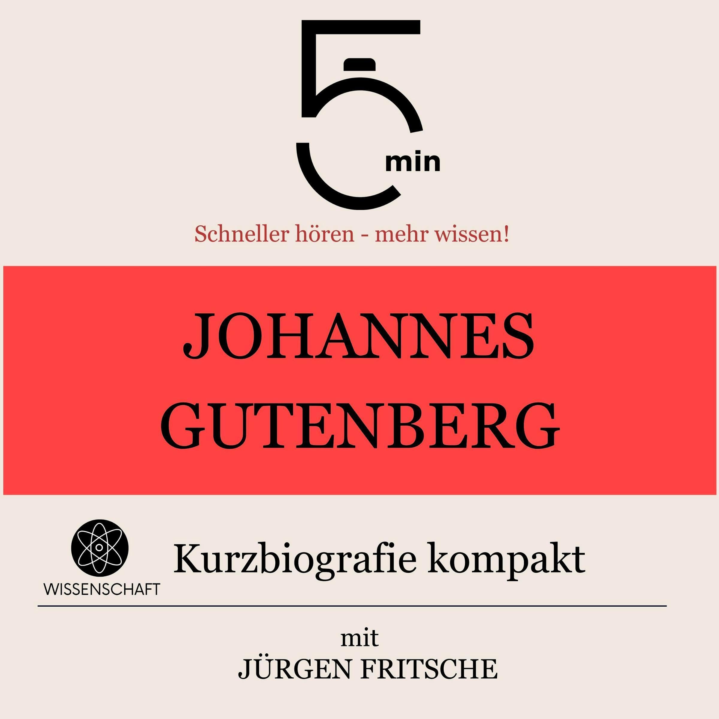 Cover art for Johannes Gutenberg - Kurzbiografie kompakt