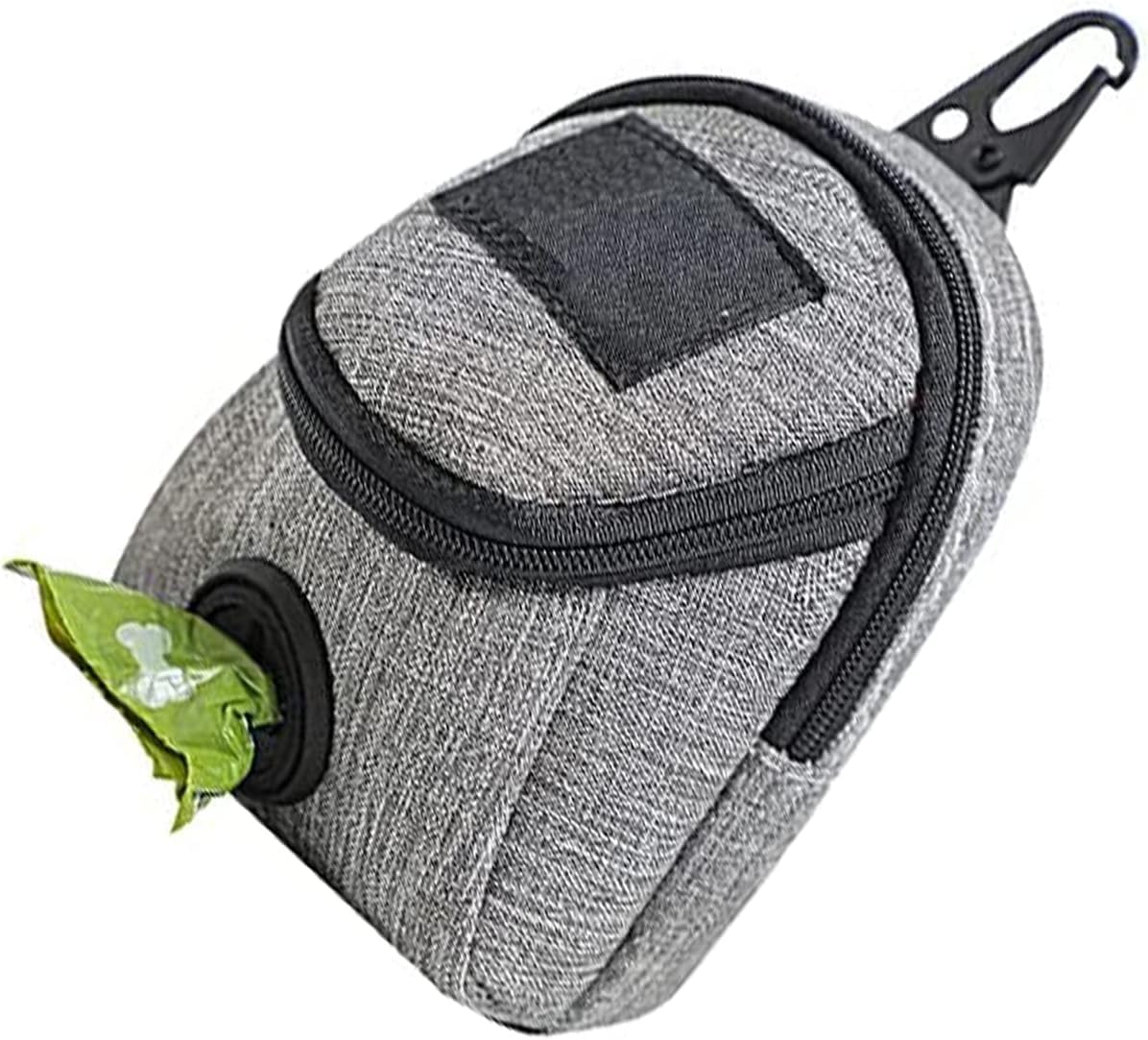 YUEXINYAN 1 Count Dog Waste Bag Dispenser, Nylon, WASTE_BAG, Animal Waste, Bag, 8x8x12cm, 96g, 1 Pcs, Dual Pocket, Portable