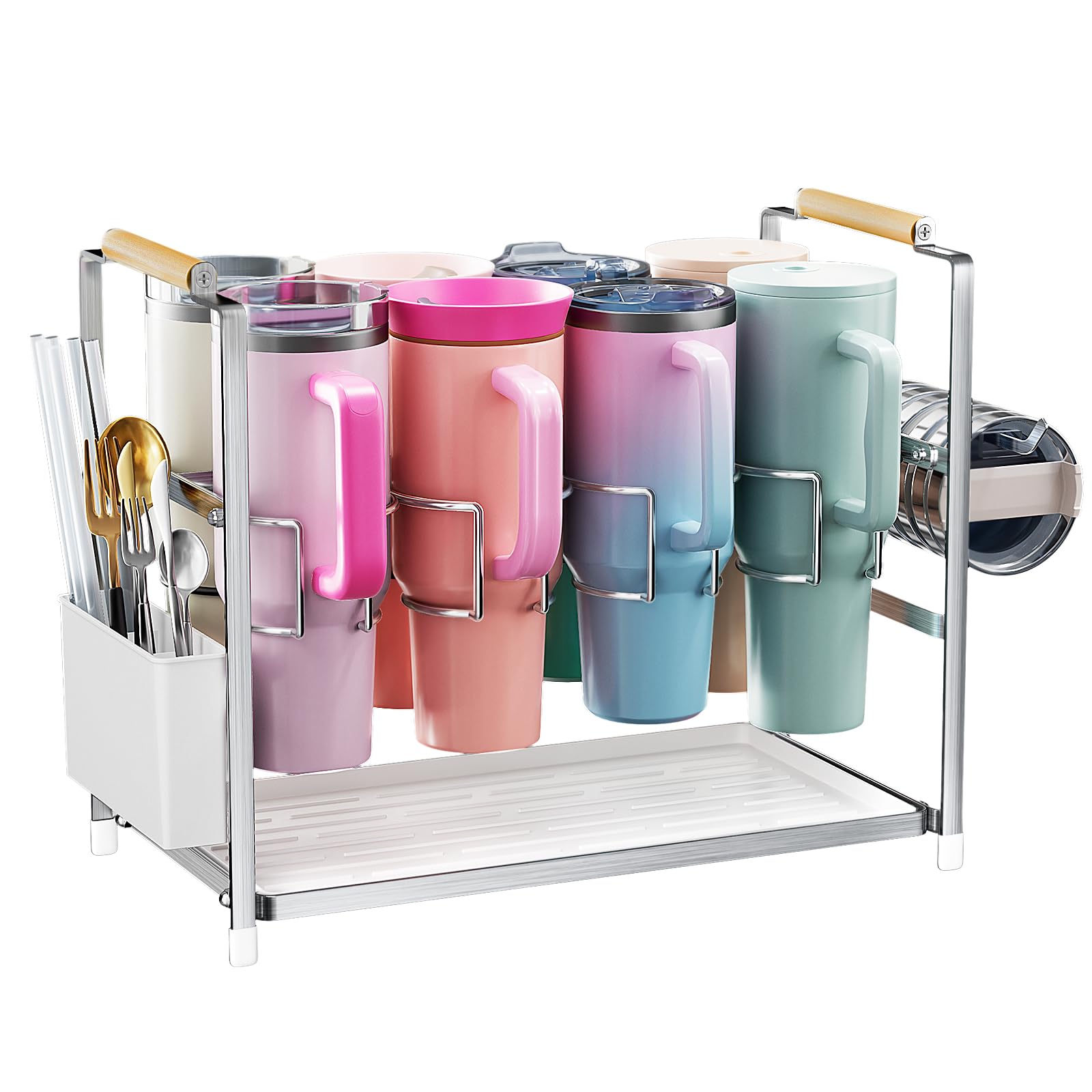 Housolution Water Bottle Organizer Drying Rack
