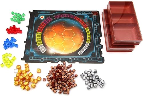 Miniatura 7 de Stronghold Games Terraforming Mars Ares Expedition - Juego de cartas edición coleccionista, color naranja