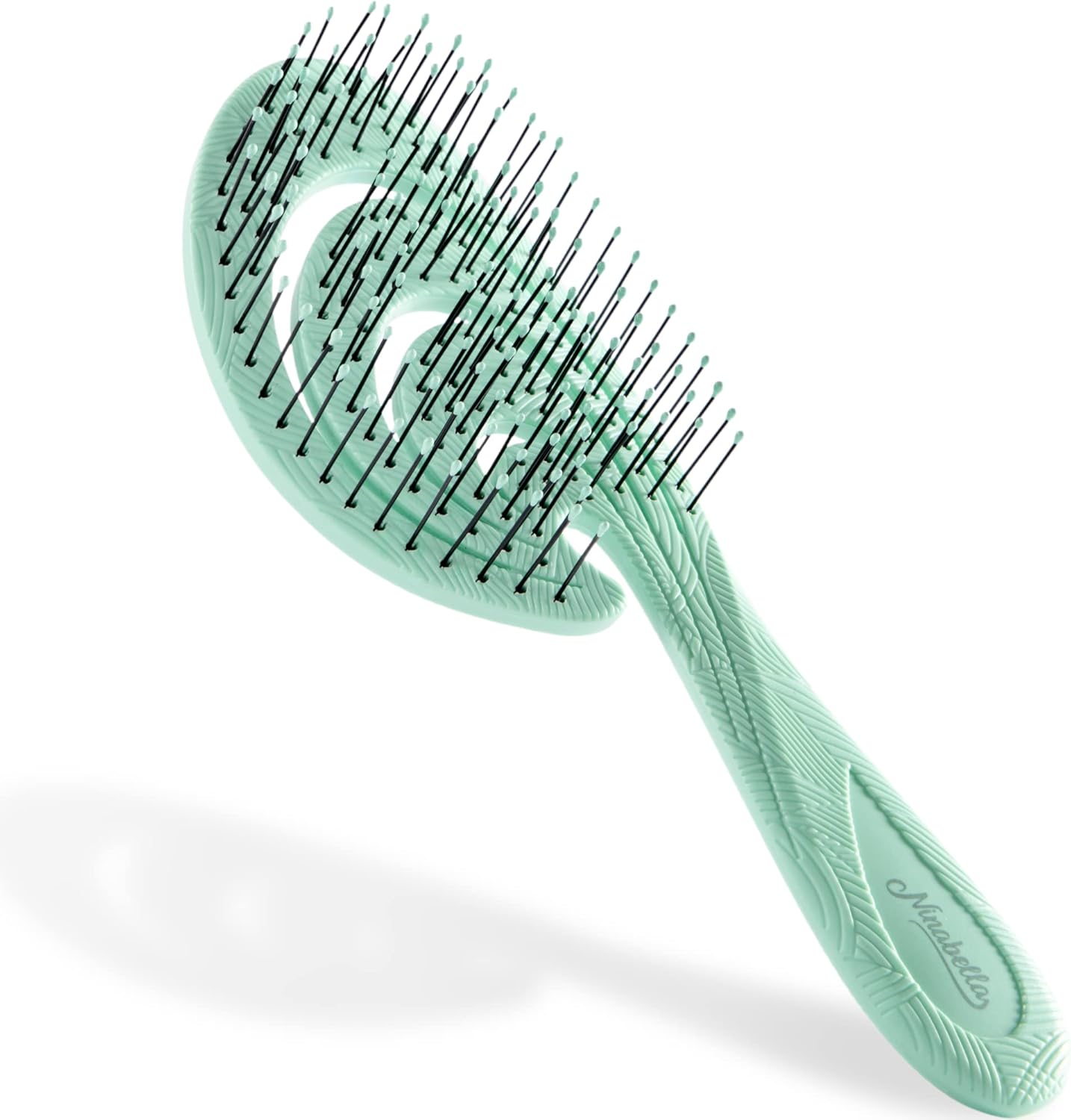 Ninabella Organic Detangle Hair Brush for Women, Men & Children Does