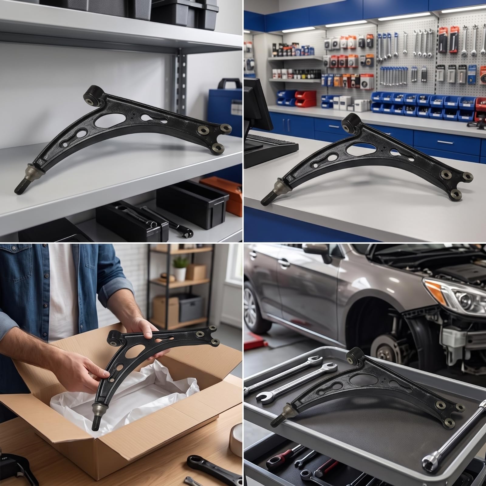 o Oscillante Sospensione Inferiore Stabile o di Sospensione con Snodo Sferico Facile da Installare Ricambio per Meccanici, Officina