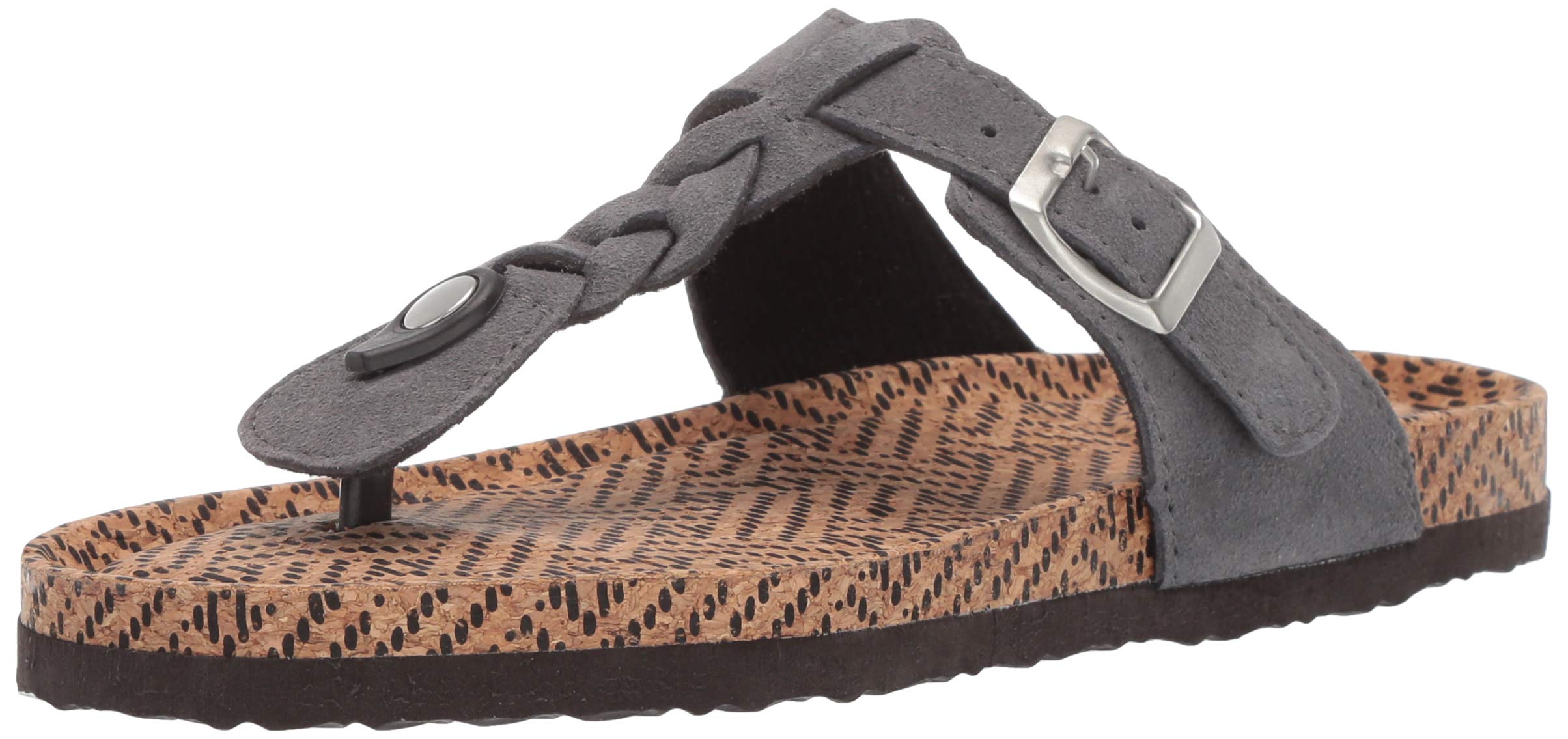 MUK LUKSWomen's Marsha Terra Turf-Dark Grey Sandal