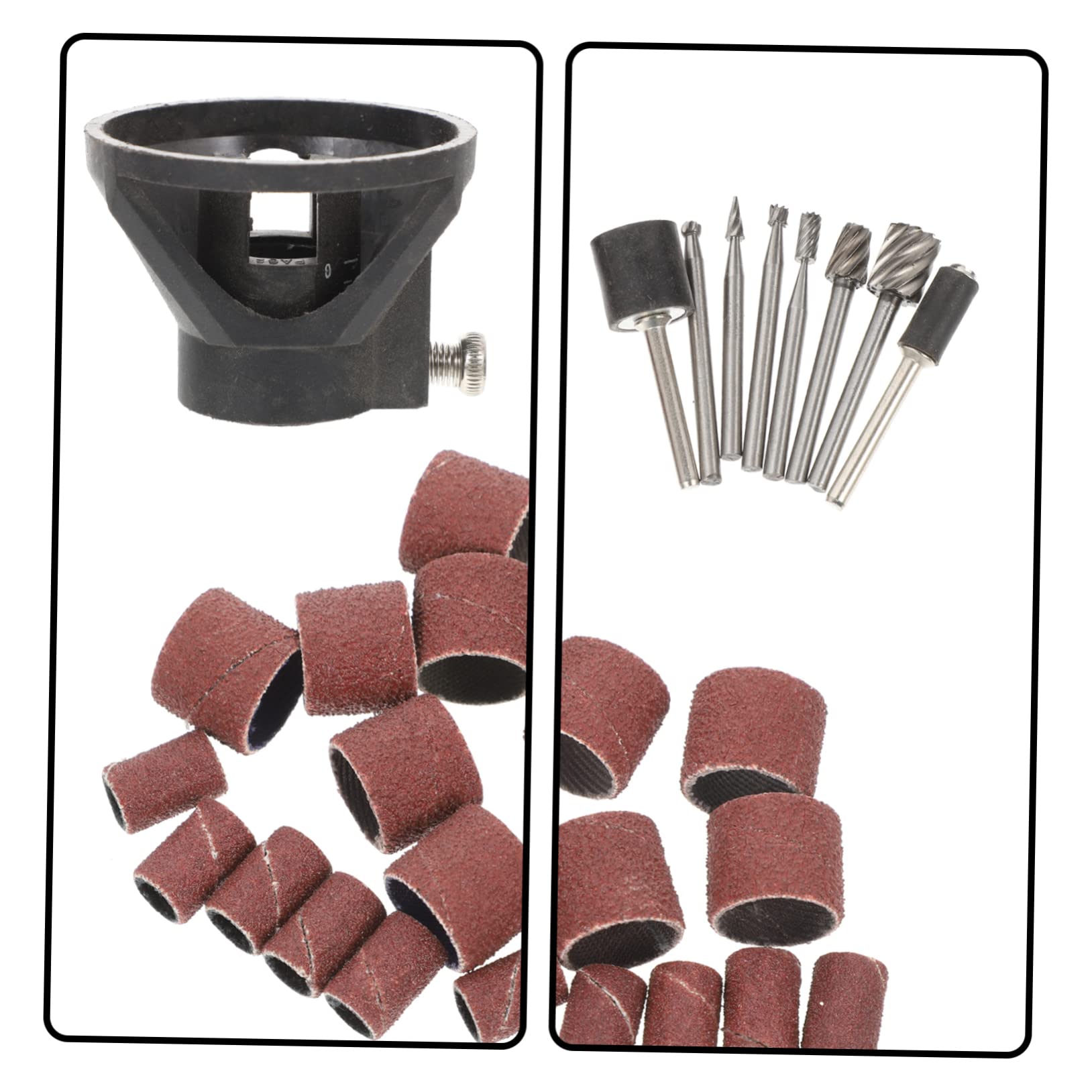 YARNOW 4 Set Cerchio per Lucidare Le Unghie Kit Smalto per Unghie per Animali Domestici Lucida Unghie per Gatti Strumenti per Unghie del Negozio di Animali Zampe di Cane Tela Abrasiva