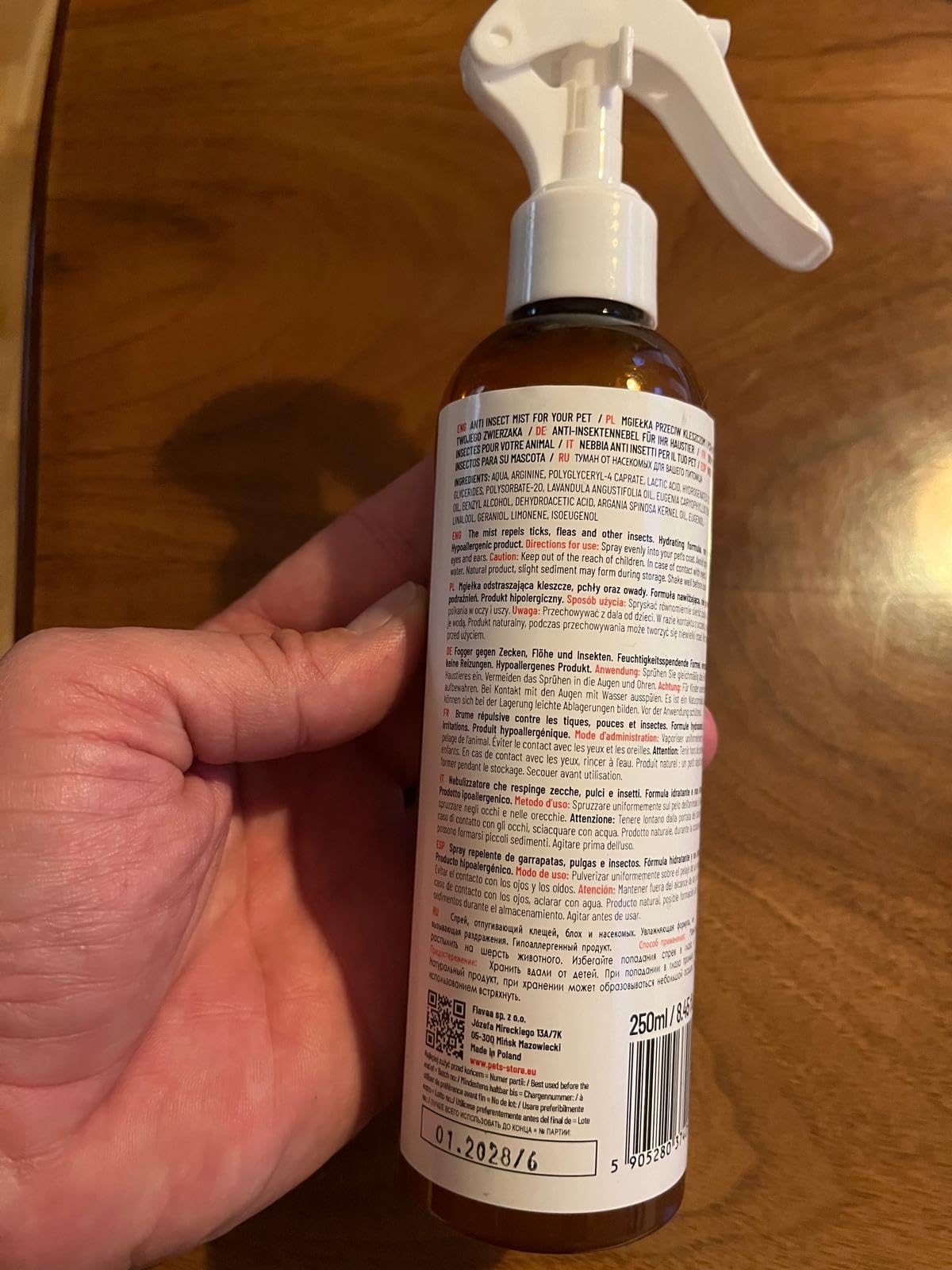 Produit naturel contre les tiques et les puces avec effet immédiat – Répulsif anti-puces pour chats et chiens sans additifs synthétiques Alternative sûre et efficace aux comprimés, ne charge pas le