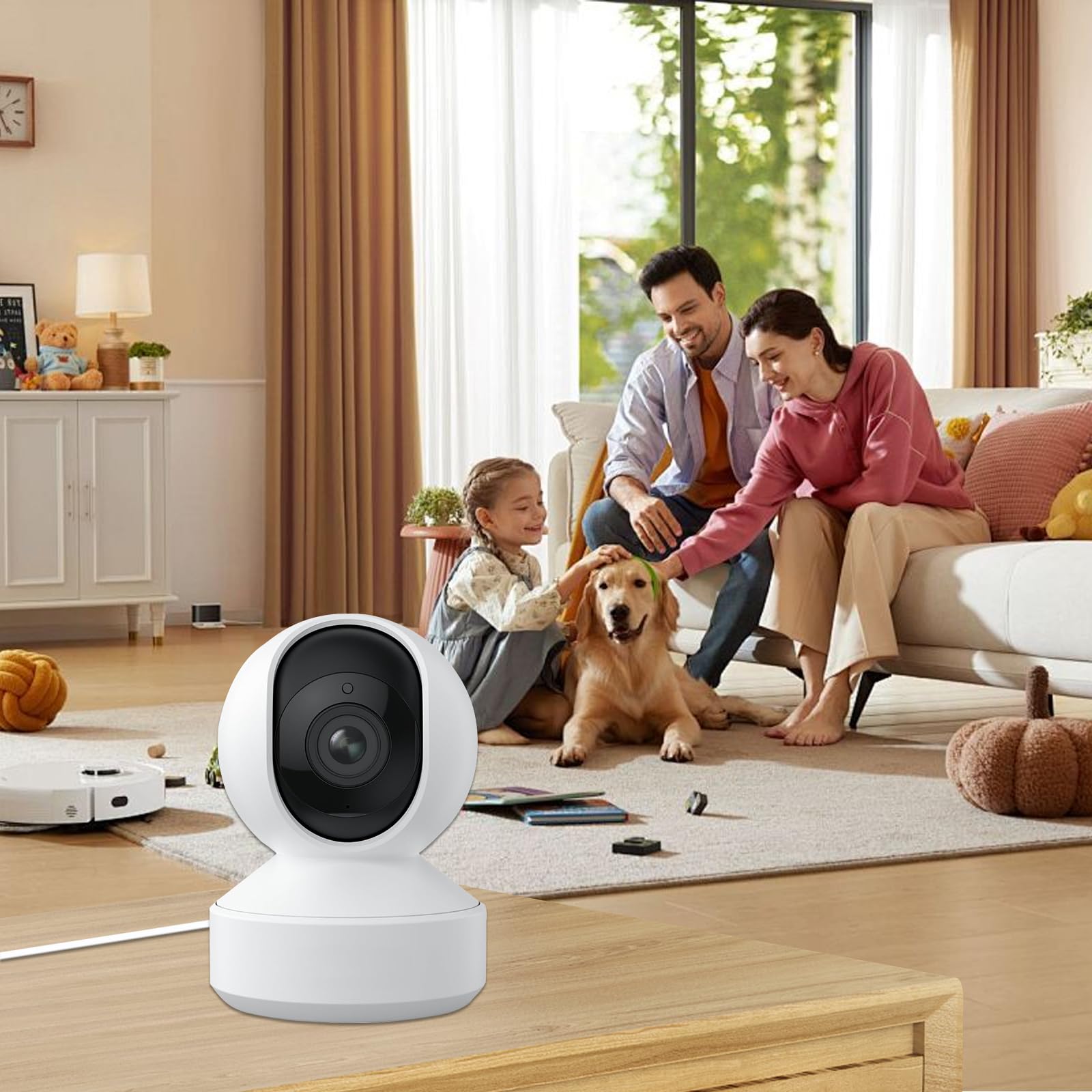 Caricatore per fotocamera WiFi, per interni, compatibile con Reolink 4K, telecamera interna E1, zoom