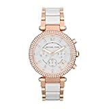 Parker Women's Chronograph Watch with Stainless Steel or Leather Strap