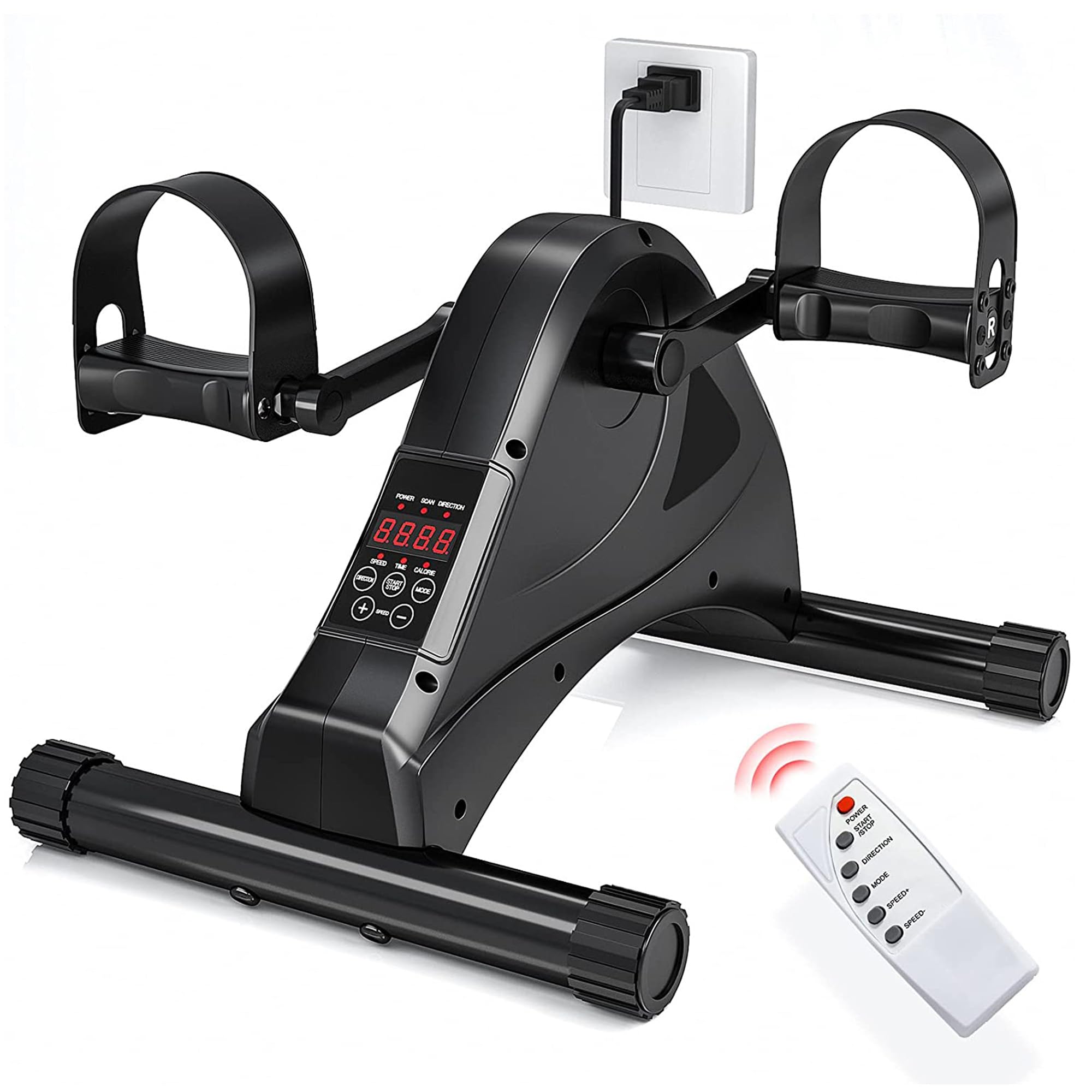 PEDALIERA ELETTRICA CON DISPLAY - nera