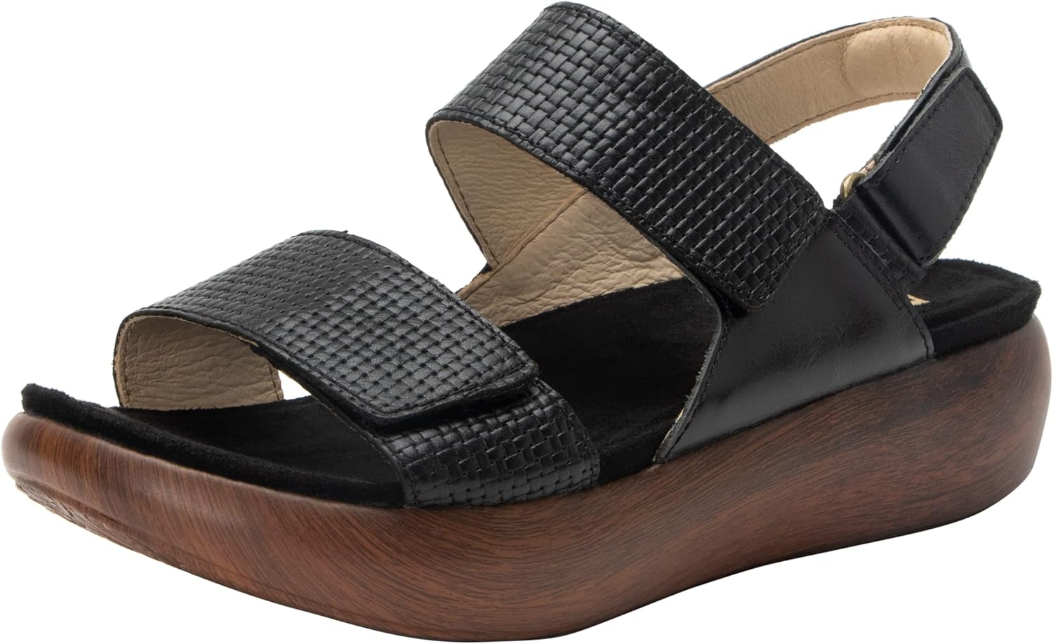 Alegria Womens Bailee Leather Sandal