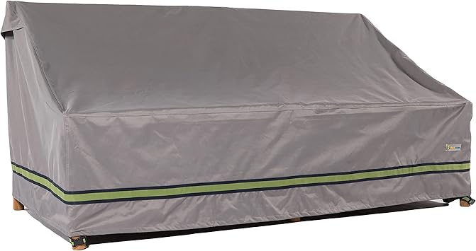 Duck Covers Soteria Waterproof 54 Inch Patio Loveseat Cover, Patio Bench Cover