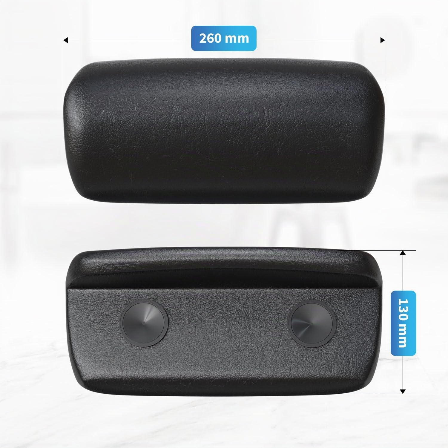 AQUADE 2X Nackenkissen Badewannenkissen Schwarz Modell: Vorskla | Pillow for Bathtub, Kopfkissen Für Badewanne, Kissen Badewanne Nacken, Badewannen Zubehör, Badesofa Wannenkissen