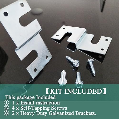 Miniatura 4 de MK01 Splendide RV Lavadora Secadora o Combo Kit de Soportes de Montaje para Lavadora de Ropa Westland LG, evita el cambio de aplicaciones, incluye 2