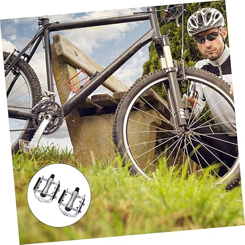 Miniatura 8 de YARNOW 8 Pcs Bicycle Pedal Rope Buckle Aluminum Alloy Toothed