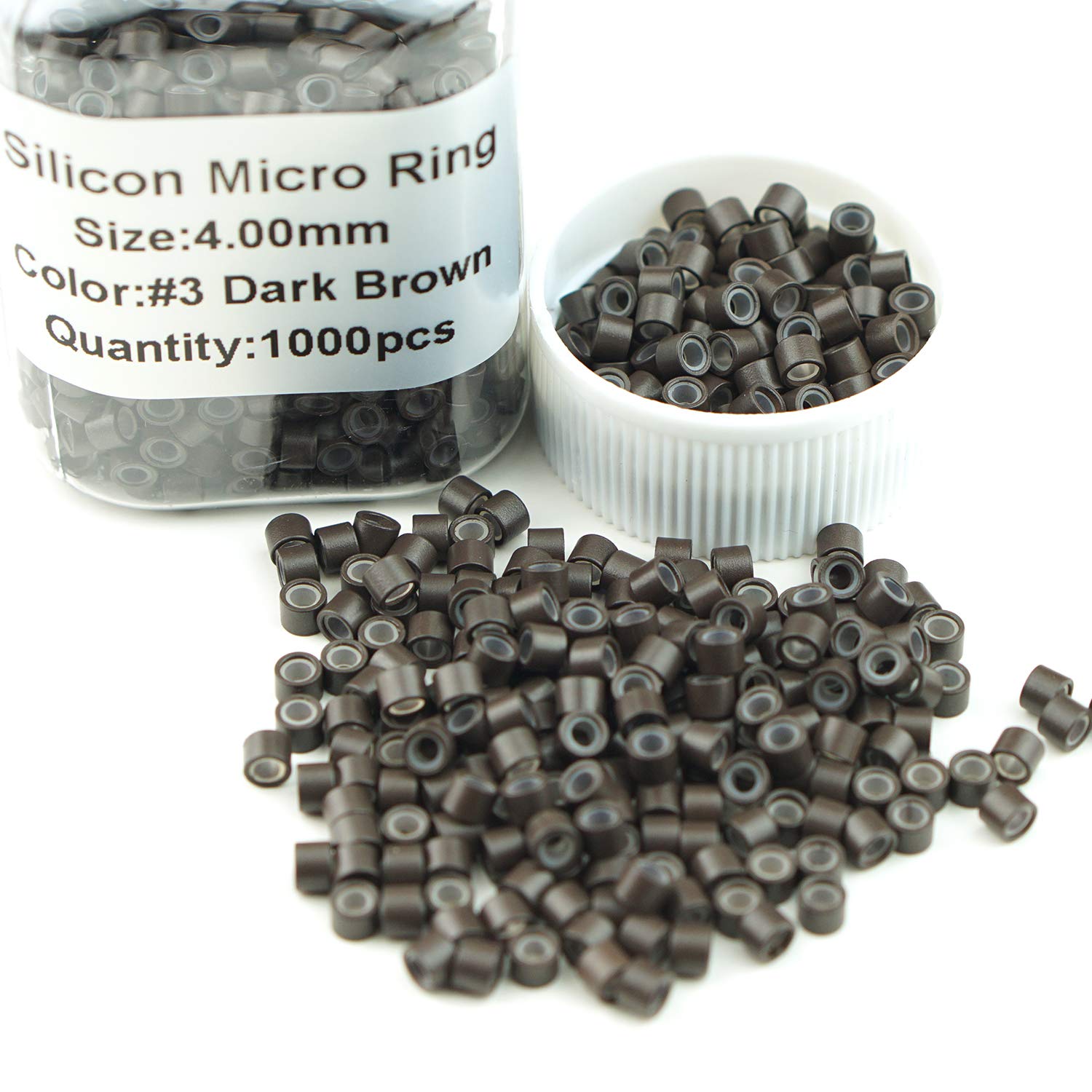 Haarverlängerung, Nano Beads 3mm, #11 Hellbraun
