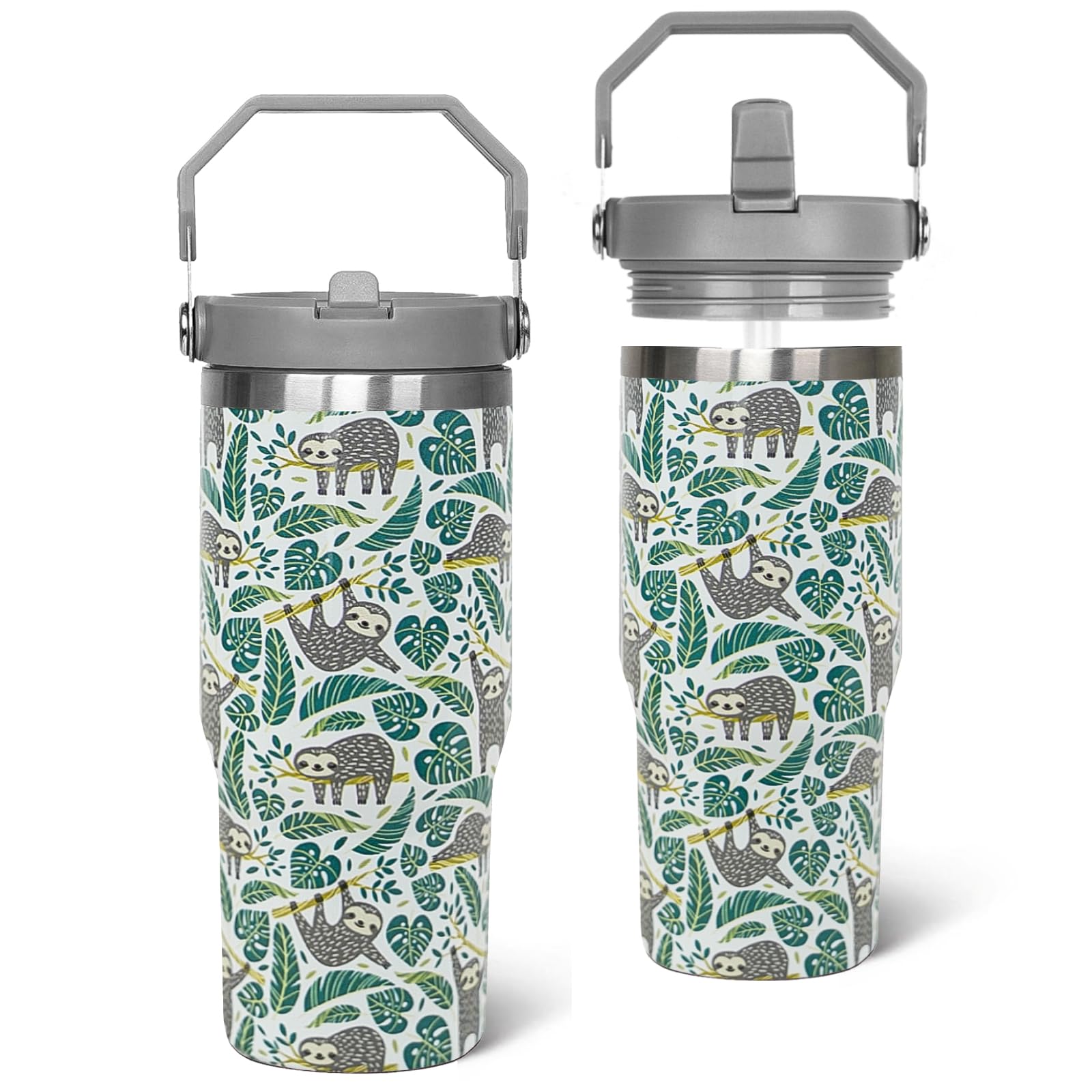 PERRIFIC Tasse à Café Paresseux De 887 Ml Avec Poignée Et Couvercle à