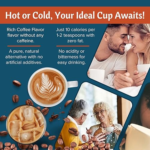 Miniatura 10 de Postum - Paquete de mezcla natural de trigo salvado y melaza, sustituto de café, de 8 onzas, sin cafeína, instantáneo, rico, sabroso, saludable,