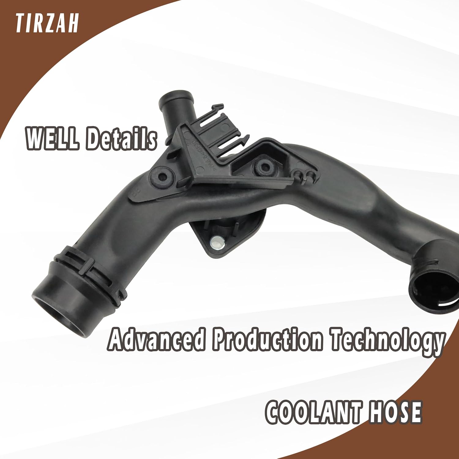 Tirzah Coolant Hose for A6 A7 Quattro,Q5 S4 S5 SQ5 VW,Water Pipe,Cooling Water Hose,Engine pipe, 06E121045BB,06E121045AK
