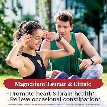 Vitalitown Magnesium Complex Supplement 500mg NSF Certified, 120 Capsules | Magnesium Glycinate, Malate, Taurate & Citrate - Chelated High Absorption & Gentle on Stomach - Vegan Non-GMO
