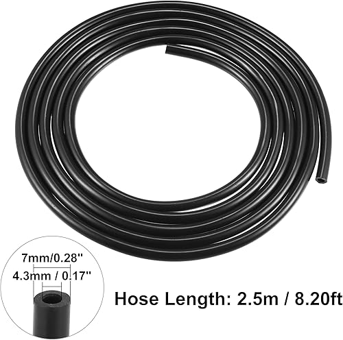 Miniatura 4 de X AUTOHAUX 2 boquillas de limpiaparabrisas para Toyota Tacoma 2000-2004, manguera de 8.2ft con kit de conectores de junta, sustituye a 85381-04030