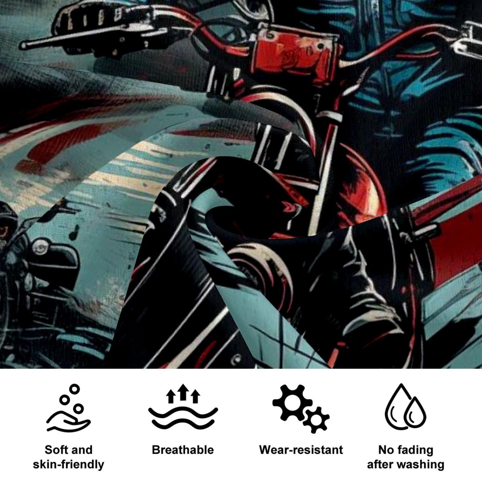 Męski strój do koszykówki z kieszeniami odzież sportowa dla mężczyzn kobiet strój drużynowy ręcznie rysowany motocyklista -5XL