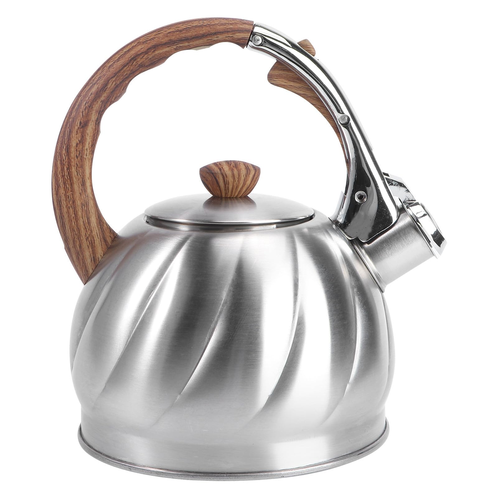 Hervidor de agua con silbato acústico y mango ergonómico INOOMP para cocina de gas