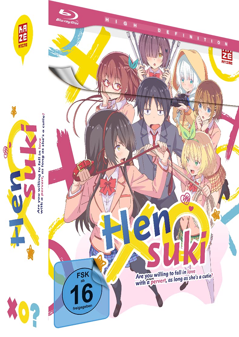 Hensuki Blu-ray Vol. 1: estuche coleccionista Sammelschuber de importación alemana