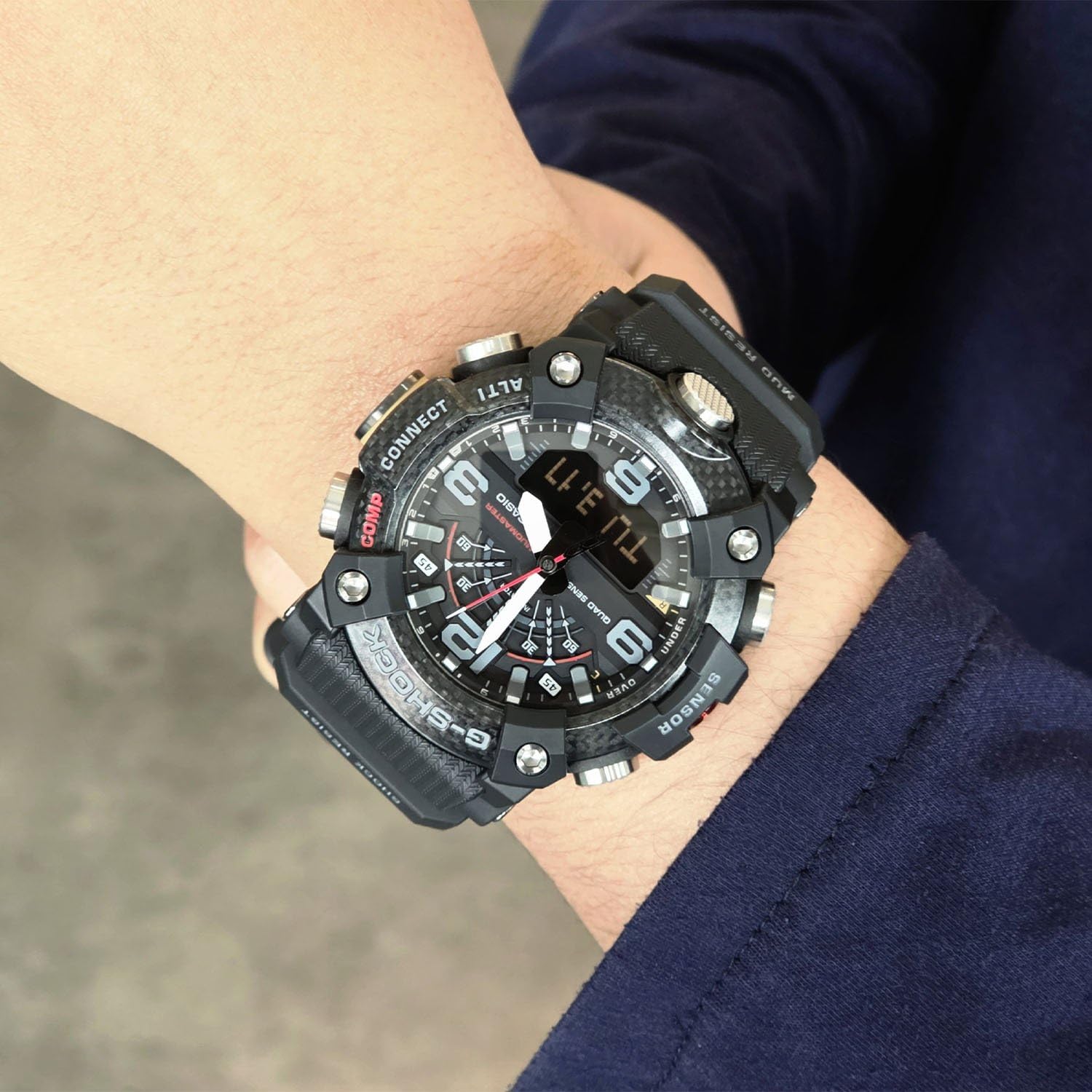 Casio Herren Analog Digital Quarz Armbanduhr G-Shock Master of G Mudmaster