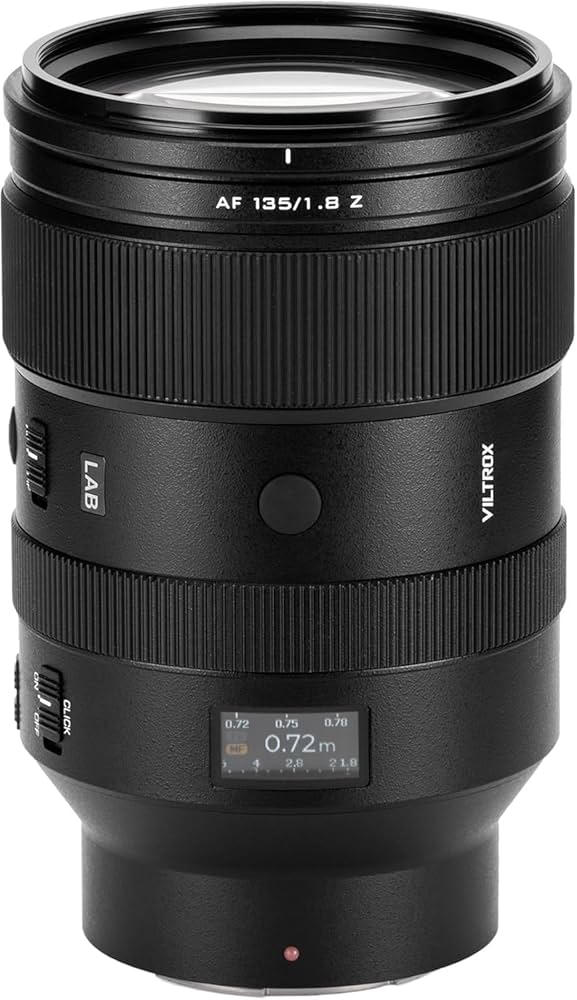 VILTROX AF 135mm F1.8 Z レンズ Amazon.com : Viltrox AF 135mm F/1.8 Z Full Frame Lens for Nikon Z