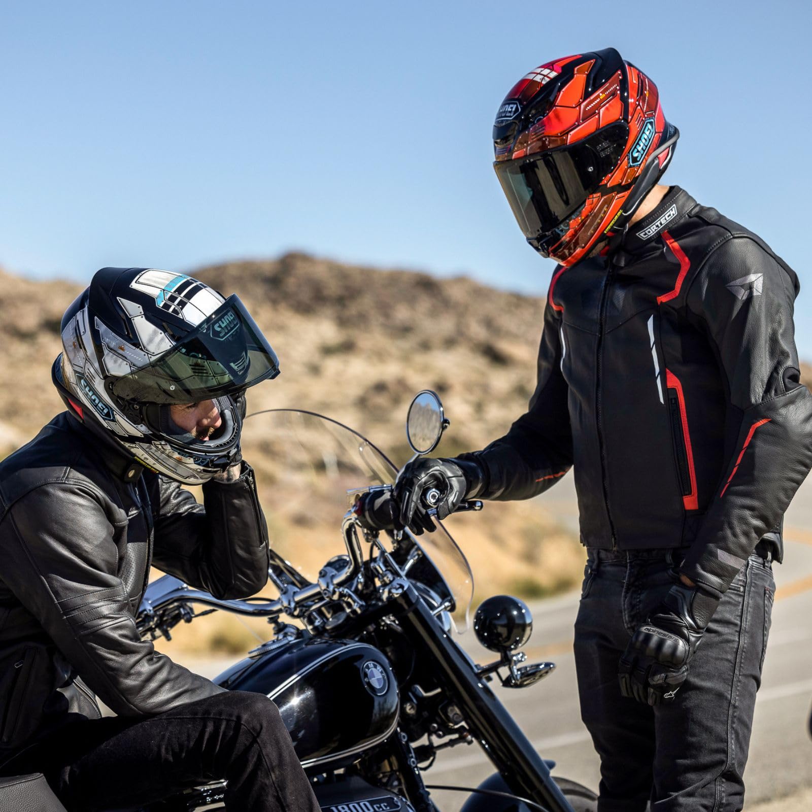 cortech Chicane Leather Motorcycle Jacket — view 3