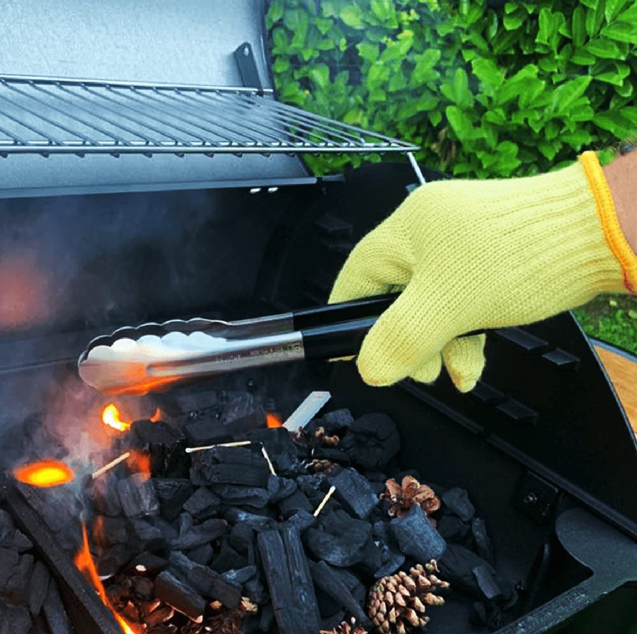 Antdi-15 Gant Cuir Traité Anti-Chaleur Et Ignifugé