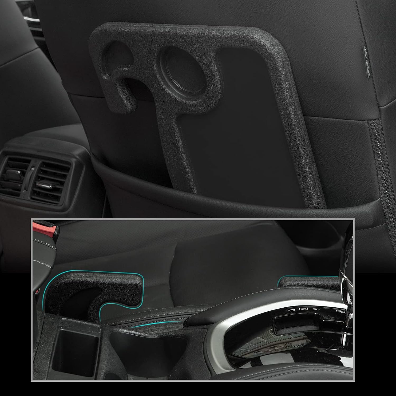 2 Pack Steering Wheel Tray Car Tray for Eating Laptop Writing