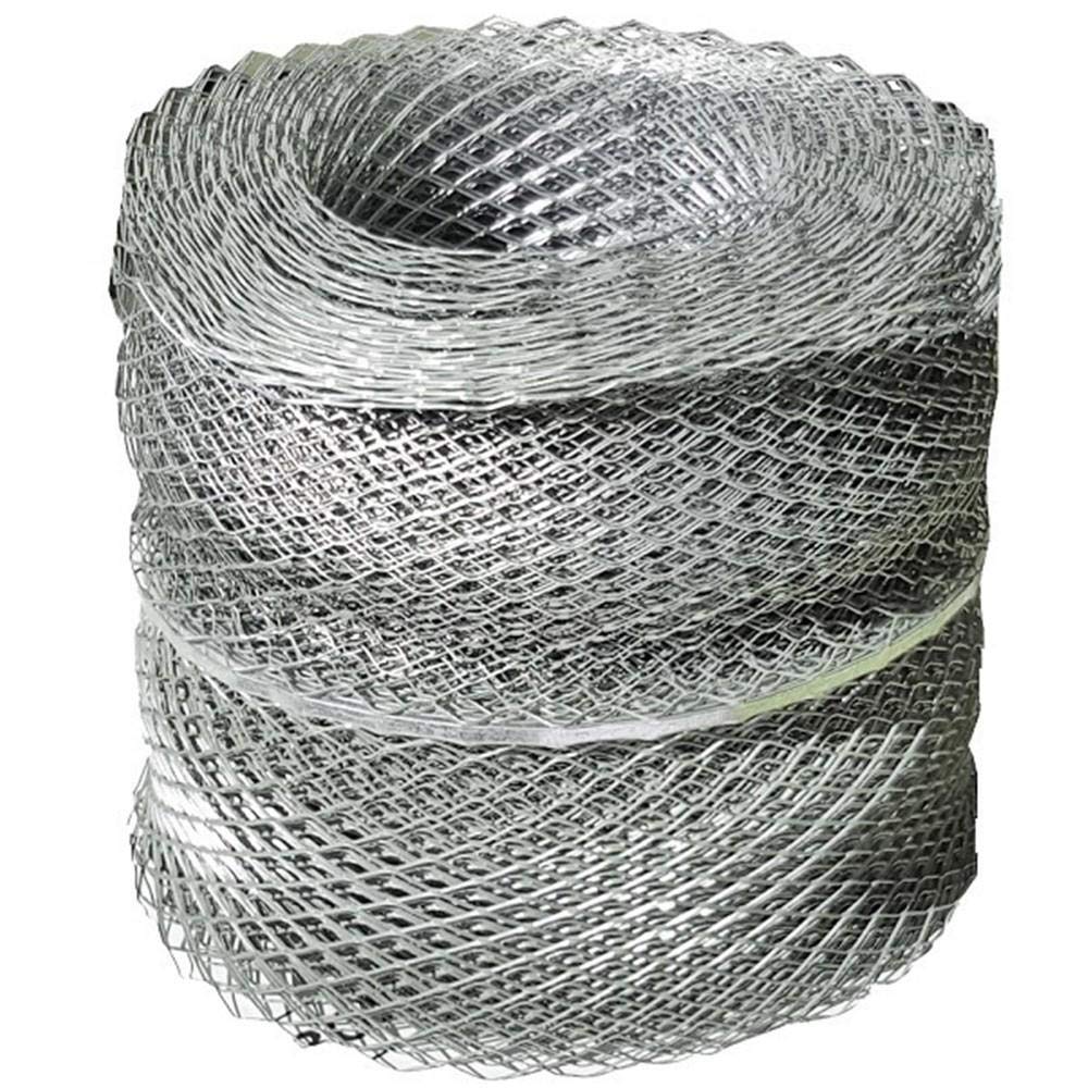 Just The Job Supplies Silver Brick Reinforcing Coil - Galvanised Or Stainless Steel 20M Metre Rolls - 63Mm 100Mm 175Mm Masonry Mesh Brickwork Blockwork (Galvanised Steel, 175Mm X 20M Coil)