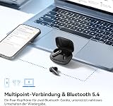EarFun Pro 4 Adaptive Noise Cancelling Earbuds Air, aptX Lossless Earbuds Wireless, Hi-Res Audio, 52H Playtime, 6 Mics AI Call, Wireless Charging, In-Ear Detection, LDAC, Bluetooth 5.4 - 7