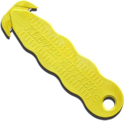 Miniatura 6 de 100 cuchillos de seguridad con hoja de acero al carbono, abridor de paquetes de seguridad, cortador de caja de herramientas, cuchillo utilitario,