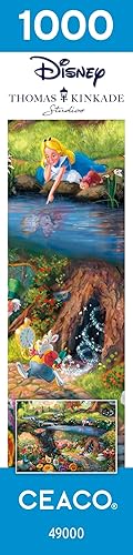 Miniatura 8 de Ceaco - Disney - Thomas Kinkade - Alicia en el país de las maravillas - Rompecabezas de 1000 piezas