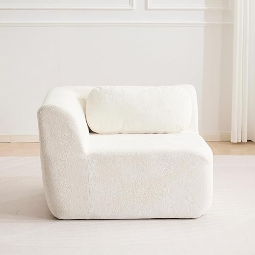 Miniatura 44 de Juego de sofás modulares sin hueso de 79.6 pulgadas para sala de estar, sofá modular en una caja, sofá moderno de espuma viscoelástica, sofás