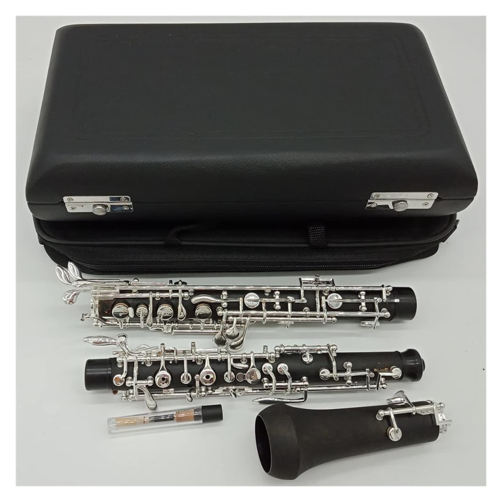 Parti oboe Student Bakelite Oboe C Key Strumenti Musicali Con Accessori Per Anelli Di Custodia