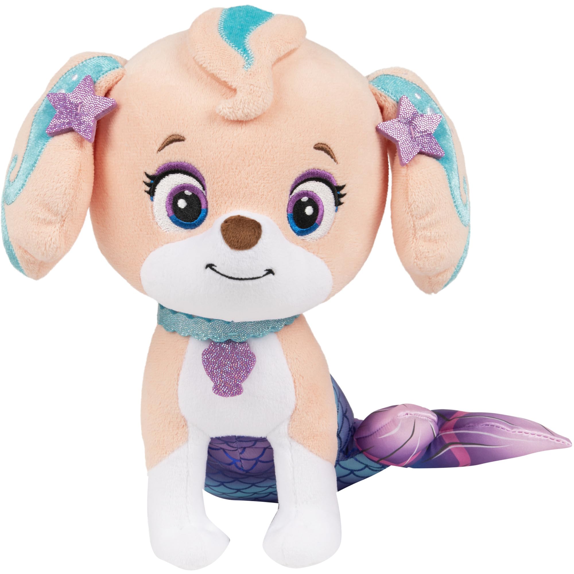 GUND PAW Patrol Aquapups Coral - Peluche da 23 cm per coccolare e giocare fantasioso, per bambini a partire da 1 anno