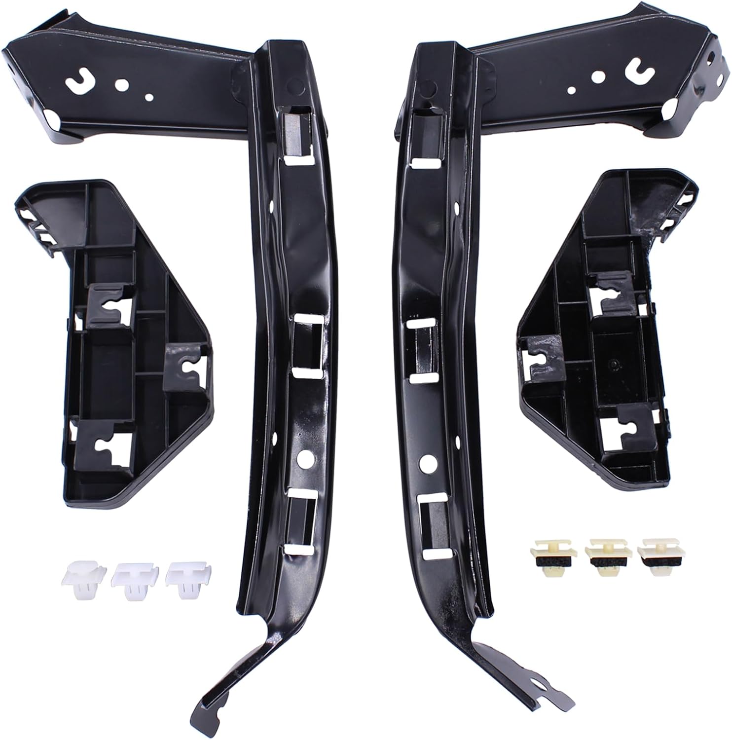 ApplianPar Front Bumper Holder Bracket and Headlight Support Mount Kit for Honda CR-V 2002-2006 Left and Right Side