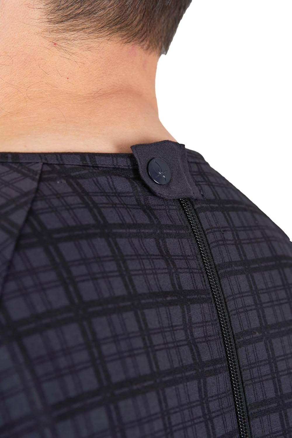 Ovidis Long-Sleeved Dementia Clothing - Alzheimers Anti-Strip Jumpsuit - Onesie for Elderly Men - Henry - Image 2