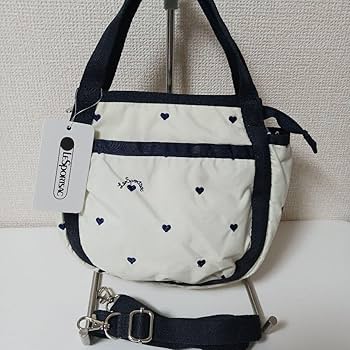 LeSportsac ショルダーバック 刺繍 ヨット おまけのポーチ付‼️ レスポートサック刺繍ショルダーバッグ✴︎✴︎ポーチ付き