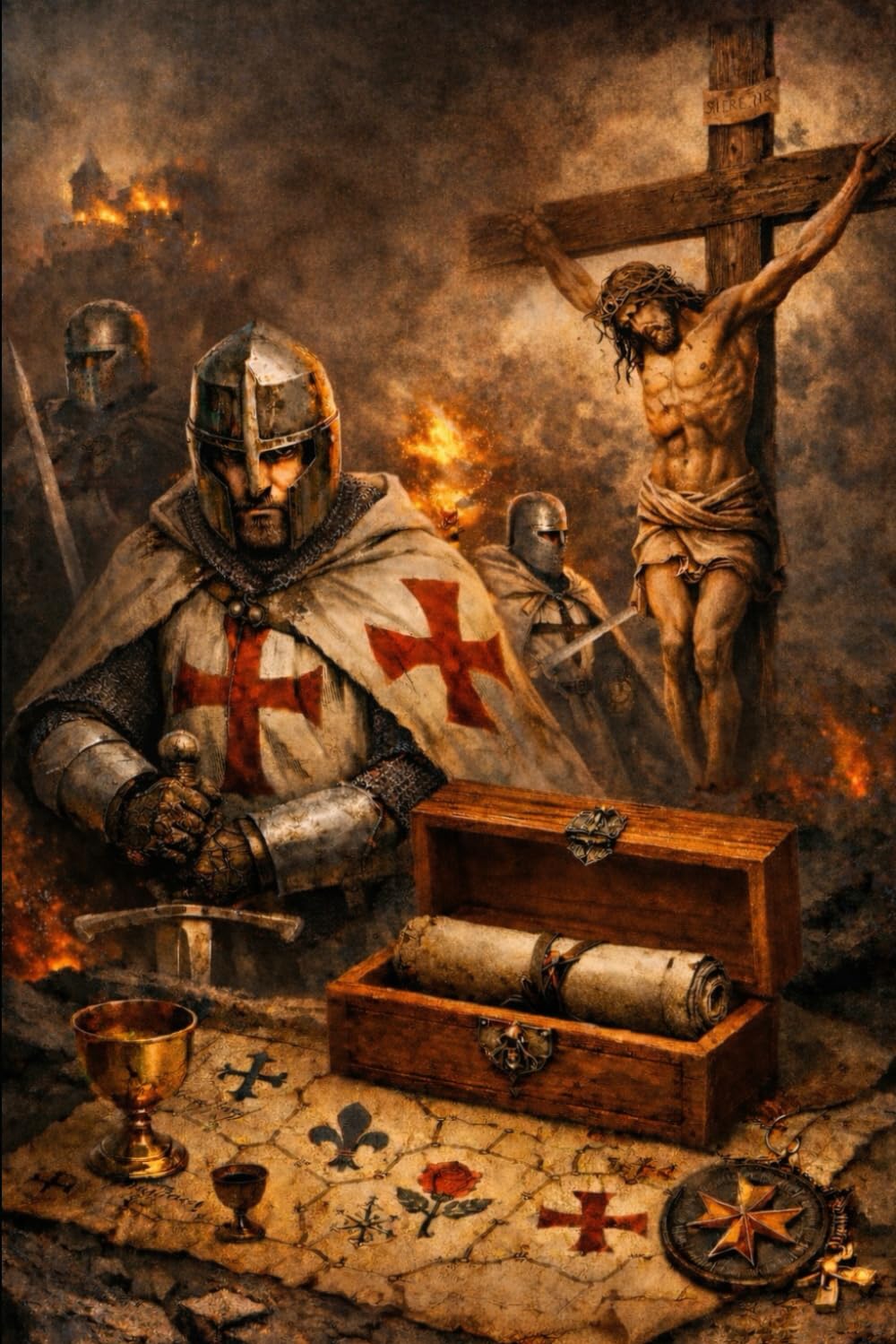 THE TESTAMENT OF THE TEMPLARS: Marcus Corvus discovers the truth about Jesus