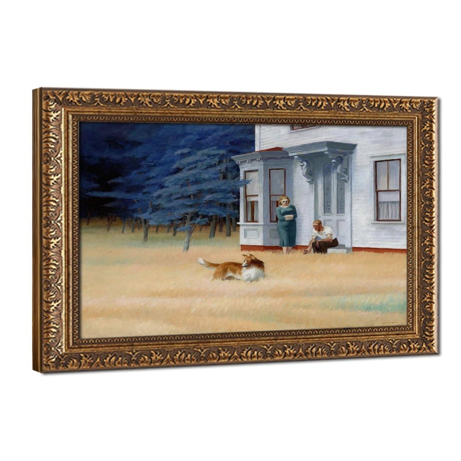 Impression toile Cape Cod Evening Edward Hopper cadre suspendu déco murale - 8